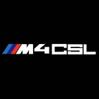 ÉCLAIRAGE DE PROJECTEUR BMW M3 LOGO Nr.24 (quantité 1 = 1 jeux / 2 feux de porte)
