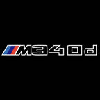 BMW 3 SERIES M340 d  LOGO PROJECTOT LIGHTS (quantity 1 = 1 sets/2 door lights) Nr.6024q30T