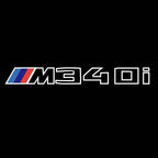 BMW M3 LOGO PROJECTOR LIGHTS Nr.24 (الكمية 1 = 1 مجموعة / 2 أضواء باب)
