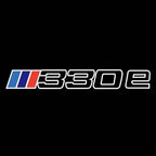 BMW M3 LOGO PROJECTOT LIGHTS Nr.24 (Menge 1 = 1 Sets/2 Türleuchten)