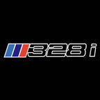 ÉCLAIRAGE DE PROJECTEUR BMW M3 LOGO Nr.24 (quantité 1 = 1 jeux / 2 feux de porte)