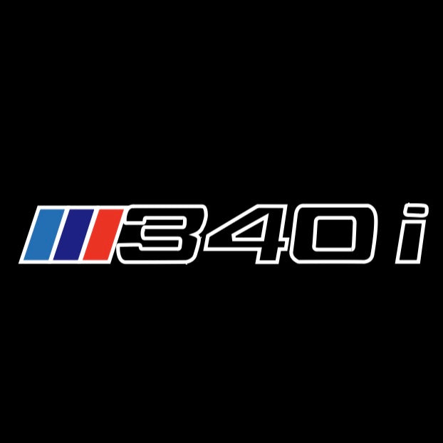 BMW M3 LOGO PROJECTOT LIGHTS Nr.24 (quantità 1 = 1 set/2 luci porta)