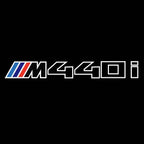BMW M3 LOGO PROJECTOR LIGHTS Nr.24 (الكمية 1 = 1 مجموعة / 2 أضواء باب)