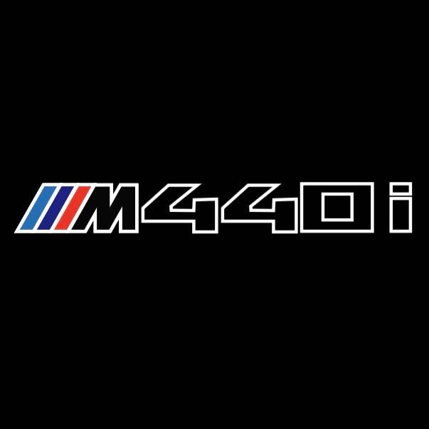 BMW M3 LOGO PROJECTOR LIGHTS Nr.24 (الكمية 1 = 1 مجموعة / 2 أضواء باب)