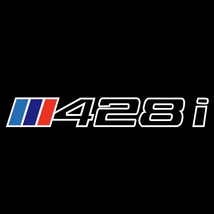BMW M3 LOGO PROJECTOT LIGHTS Nr.24 (quantità 1 = 1 set/2 luci porta)