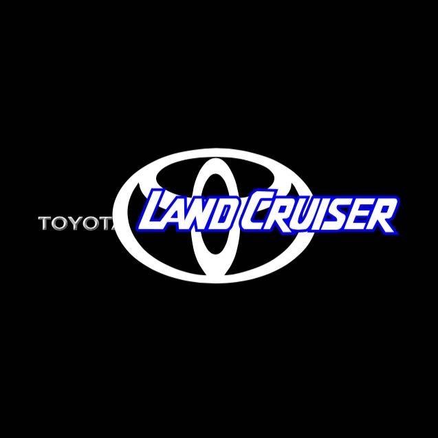 TOYOTA LAND CRUISER  LOGO PROJECROTR LIGHTS  (quantity 1 = 1 sets/2 door lights) Nr.0GP39
