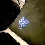 AUDI LOGO PROJECTOT LIGHTS Nr.46 (quantità 1 = 2 Logo Film /2 porta luci)