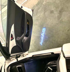 AUDI LOGO PROJECTOR LIGHTS Nr.46 (Menge 1 = 2 Logo Films / 2 Türlichter)