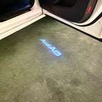 AUDI LOGO PROJECTOR LIGHTS Nr.46 (Menge 1 = 2 Logo Films / 2 Türlichter)