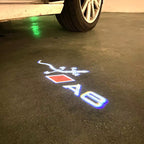 AUDI A8 LOGO PROJECTOT LIGHTS Nr.46B6(quantity 1 = 2 Logo Films /2 door lights）