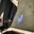 AUDI A8 LOGO PROJECTOT LIGHTS Nr.46B6(quantity 1 = 2 Logo Films /2 door lights）
