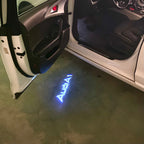 AUDI LOGO PROJECTOT LIGHTS Nr.148 (Menge 1 = 2 Logo Folien /2 Türleuchten)