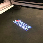 AUDI LOGO PROJECTOT LIGHTS Nr.120 (الكمية 1 = 2 Logo Films /2 أضواء الباب)