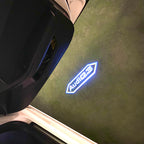 AUDI LOGO PROJECTOT LIGHTS Nr.120 (الكمية 1 = 2 Logo Films /2 أضواء الباب)