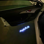 AUDI LOGO PROJECTOT LIGHTS Nr.120 (quantité 1 = 2 Logo Films /2 feux de porte)