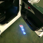 AUDI LOGO PROJECTOT LIGHTS Nr.53 (Menge 1 = 2 Logofolien /2 Türleuchten)