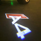 AUDI LOGO PROJECTOT LIGHTS Nr.120 (quantité 1 = 2 Logo Films /2 feux de porte)