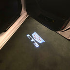 CADILLAC CT5 LOGO PROJECTOT LIGHTS Nr.9738 (quantity 1 = 2 Logo Films /2 door lights）