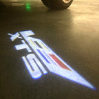 CADILLAC XTS LOGO PROJECTOT LIGHTS Nr.9756 (quantity 1 = 2 Logo Films /2 door lights）
