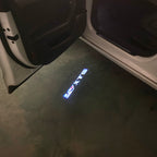 CADILLAC XTS LOGO PROJECTOT LIGHTS Nr.9802 (quantity 1 = 2 Logo Films /2 door lights）