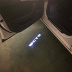 CADILLAC CT5 LOGO PROJECTOT LIGHTS Nr.9790 (quantity 1 = 2 Logo Films /2 door lights）