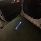 CADILLAC XT6 LOGO PROJECTOT LIGHTS Nr.9784 (quantity 1 = 2 Logo Films /2 door lights）