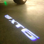 CADILLAC  XT6 LOGO PROJECTOT LIGHTS Nr.9792 (quantity 1 = 2 Logo Films /2 door lights）
