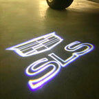 CADILLAC SLS LOGO PROJECTOT LIGHTS Nr.9724 (quantity 1 = 2 Logo Films /2 door lights）