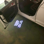 CADILLAC SLS LOGO PROJECTOT LIGHTS Nr.9739 (quantity 1 = 2 Logo Films /2 door lights）
