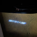 CADILLAC SRX LOGO PROJECTOT LIGHTS Nr.9785 (quantity 1 = 2 Logo Films /2 door lights）