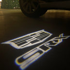 CADILLAC SRX LOGO PROJECTOT LIGHTS Nr.9732 (quantity 1 = 2 Logo Films /2 door lights）
