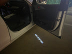 CADILLAC ATS LOGO PROJECTOT LIGHTS Nr.9728 (quantity 1 = 2 Logo Films /2 door lights）
