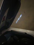CADILLAC ATS LOGO PROJECTOT LIGHTS Nr.9783 (quantity 1 = 2 Logo Films /2 door lights）