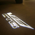CADILLAC CT6 LOGO PROJECTOT LIGHTS Nr.9762 (quantity 1 = 2 Logo Films /2 door lights）