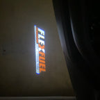 CADILLAC FLEXFUEL LOGO PROJECTOT LIGHTS Nr.9723(quantity 1 = 2 Logo Films /2 door lights）