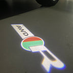 JAGUAR AWD R LOGO PROJECROTR LIGHTS Nr.68  (quantity 1 = 1 sets/2 door lights)