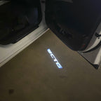 CADILLAC CT6 LOGO PROJECTOT LIGHTS Nr.9729 (quantity 1 = 2 Logo Films /2 door lights）