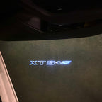 CADILLAC XT5 LOGO PROJECTOT LIGHTS Nr.9782 (quantity 1 = 2 Logo Films /2 door lights）