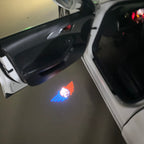 MINI ORIGINAL LOGO PROJECROTR LIGHTS Nr.0G1 (quantity  1 =  2 Logo Film /  2 door lights)