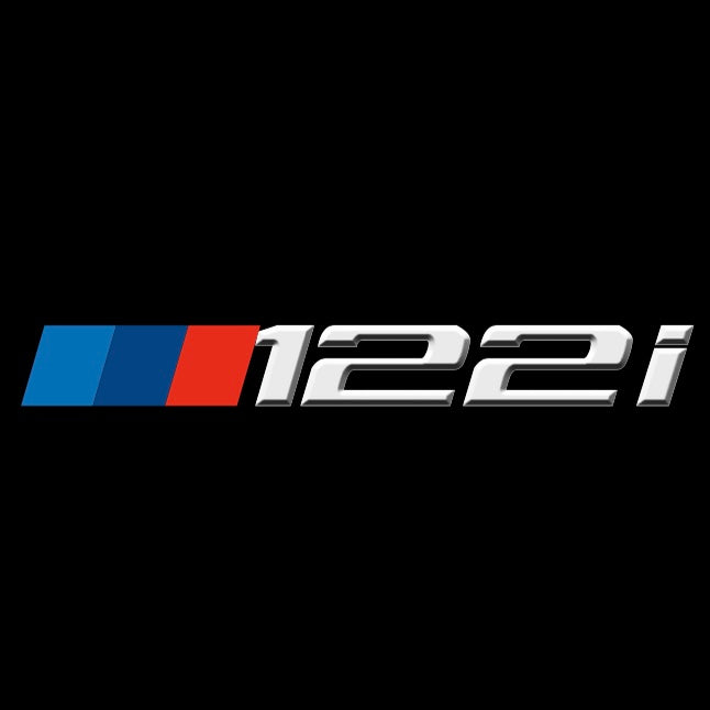ÉCLAIRAGE DE PROJECTEUR BMW M3 LOGO Nr.24 (quantité 1 = 1 jeux / 2 feux de porte)