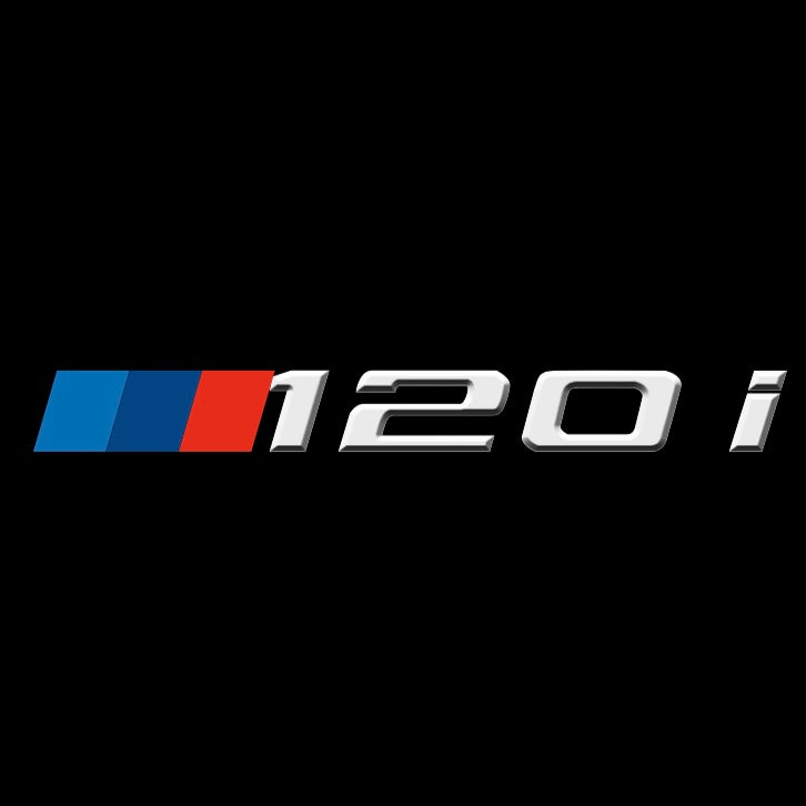 ÉCLAIRAGE DE PROJECTEUR BMW M3 LOGO Nr.24 (quantité 1 = 1 jeux / 2 feux de porte)
