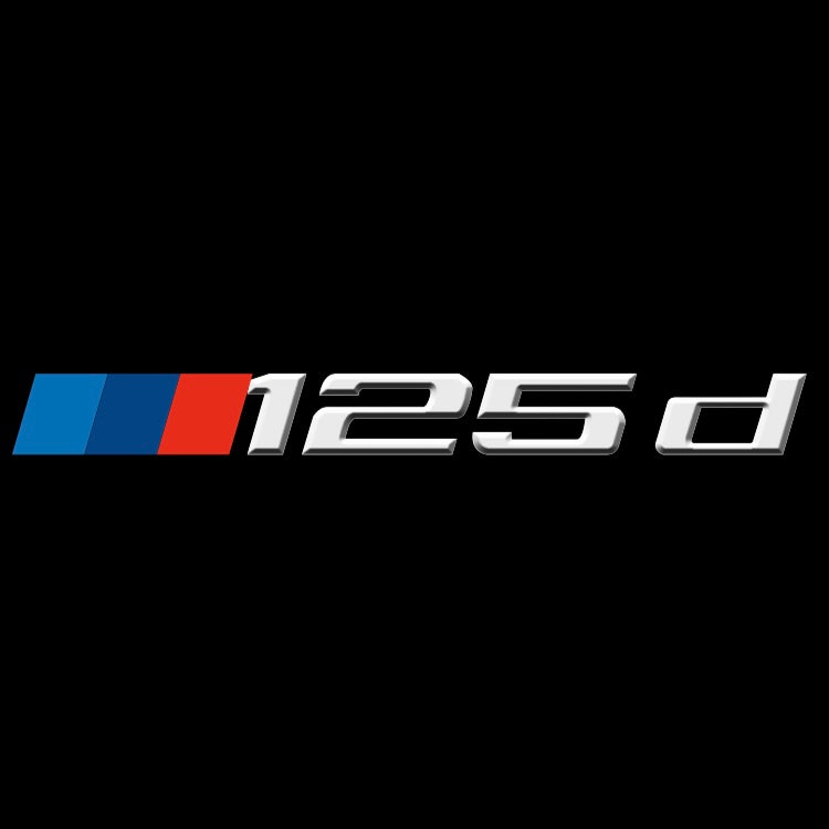ÉCLAIRAGE DE PROJECTEUR BMW M3 LOGO Nr.24 (quantité 1 = 1 jeux / 2 feux de porte)