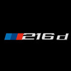 ÉCLAIRAGE DE PROJECTEUR BMW M3 LOGO Nr.24 (quantité 1 = 1 jeux / 2 feux de porte)
