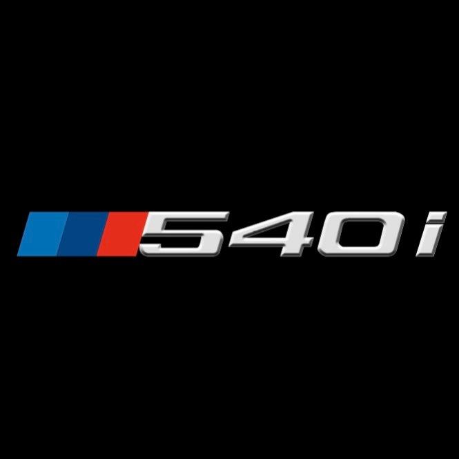 ÉCLAIRAGE DE PROJECTEUR BMW M3 LOGO Nr.24 (quantité 1 = 1 jeux / 2 feux de porte)