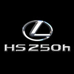 LEXUS LOGO PROJECROTR LIGHTS Nr.01 (Menge 1 = 1 Sets/2 Türleuchten)