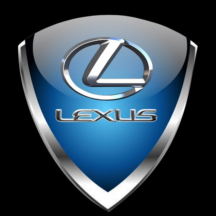 LEXUS LOGO PROJECTOR LIGHTS Nr.01 (الكمية 1 = 1 مجموعة / 2 أضواء باب)