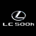 LEXUS LOGO PROJECROTR LIGHTS Nr.01 (Menge 1 = 1 Sets/2 Türleuchten)