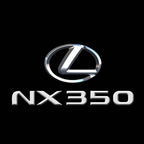 LEXUS LOGO PROJECROTR LIGHTS Nr.01 (Menge 1 = 1 Sets/2 Türleuchten)