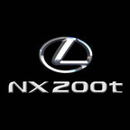 LEXUS LOGO PROJECROTR LIGHTS Nr.01 (Menge 1 = 1 Sets/2 Türleuchten)