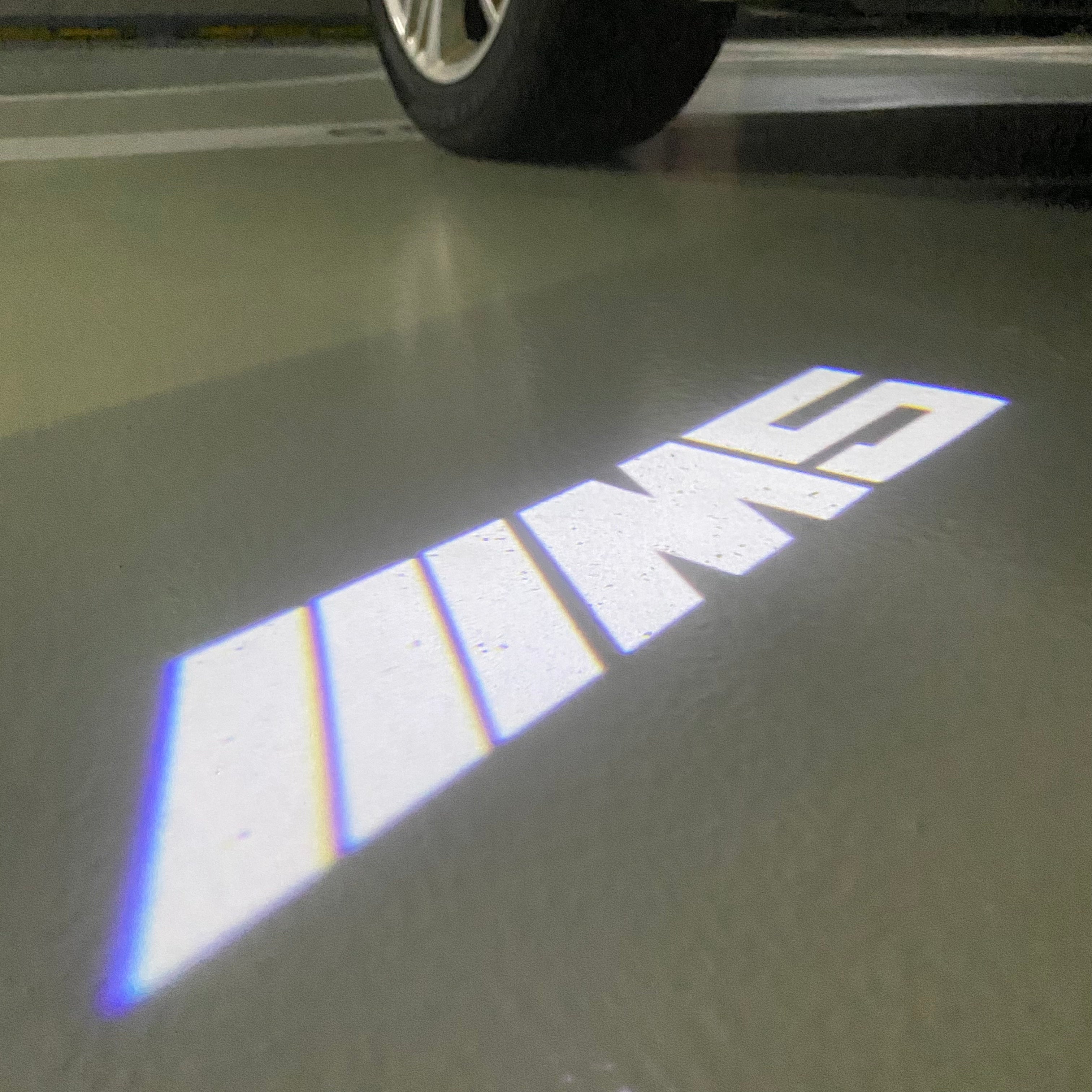 ÉCLAIRAGE DE PROJECTEUR BMW M3 LOGO Nr.24 (quantité 1 = 1 jeux / 2 feux de porte)